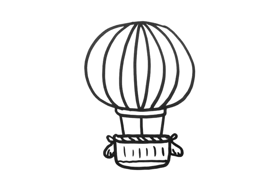 热气球怎么画简单-图4