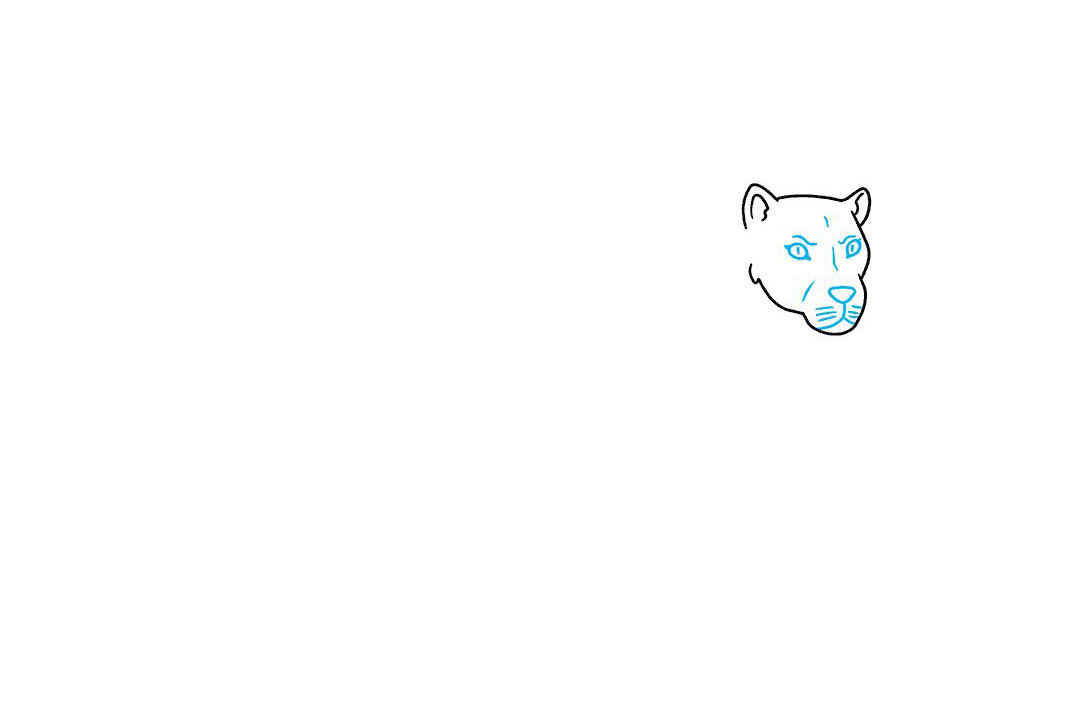 如何画母狮子简笔画-图3