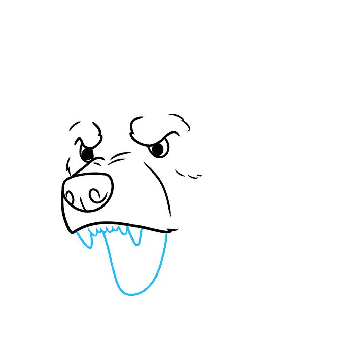 生气的熊大怎么画-图4