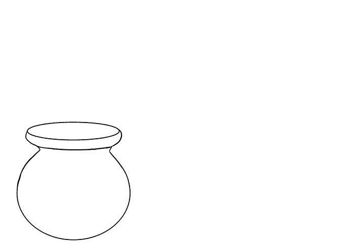 一袋金子简笔画怎么画-图5