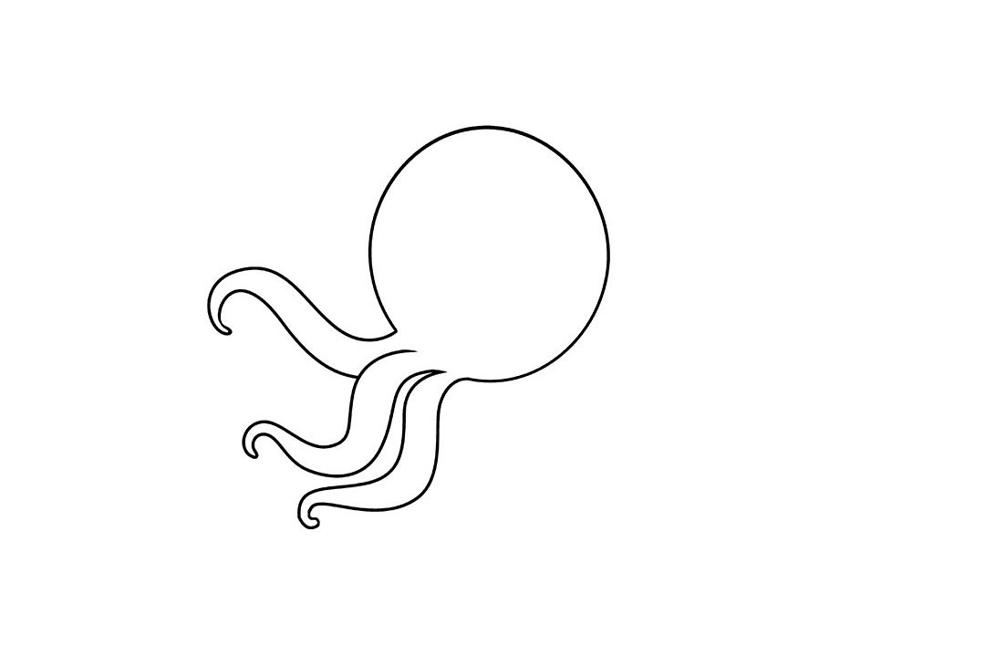 如何画可爱的章鱼简笔画-图4