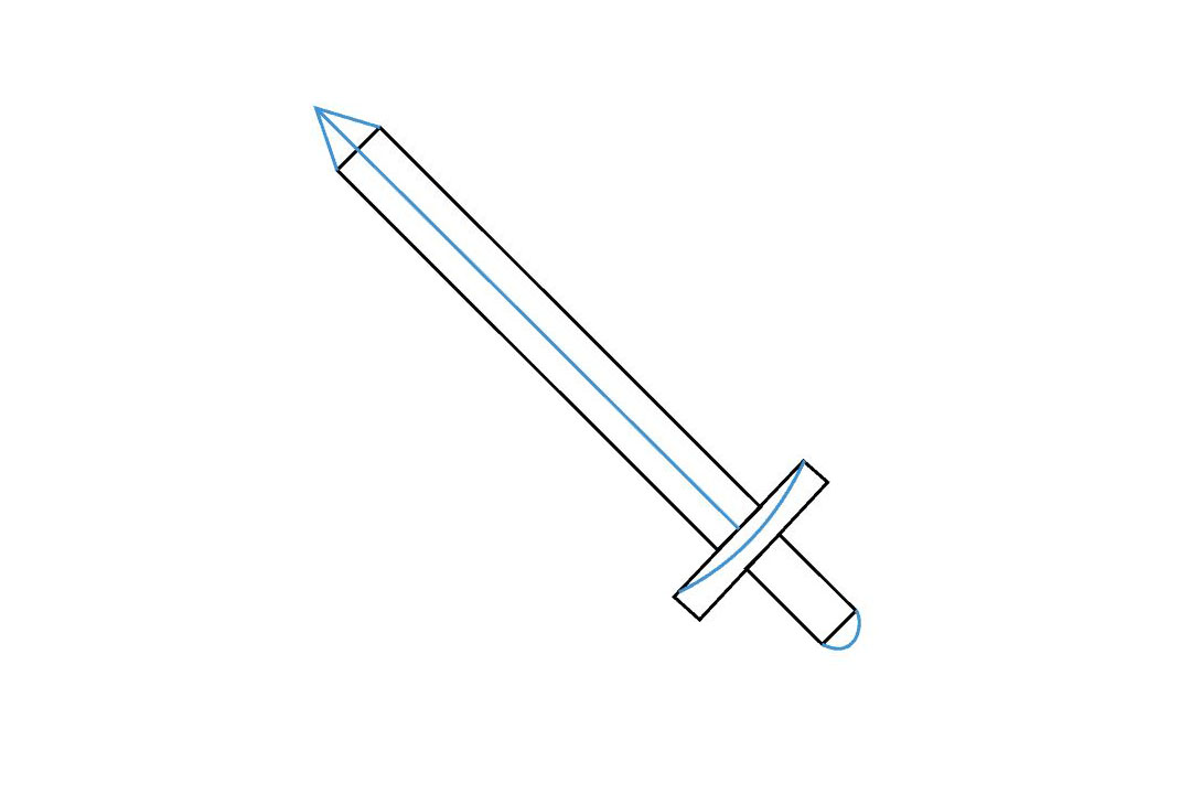 玩具宝剑的画法-图4
