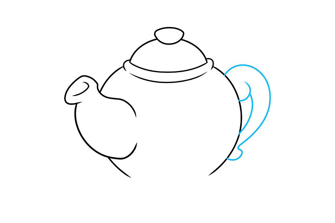 茶壶怎么画-图6