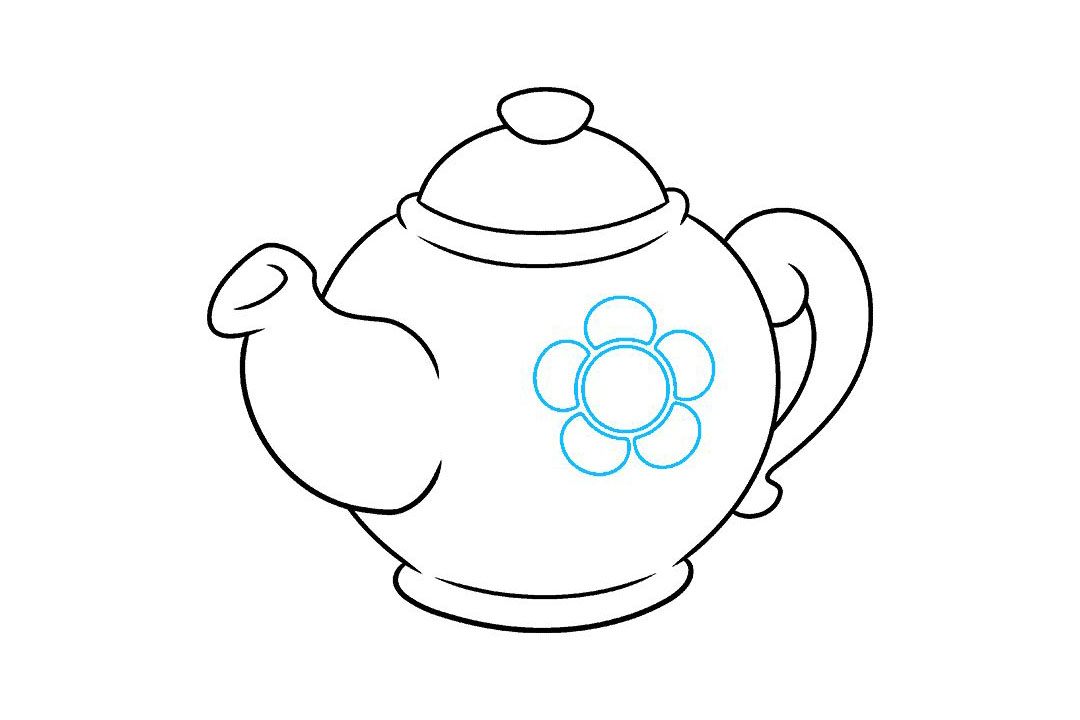 茶壶怎么画-图8
