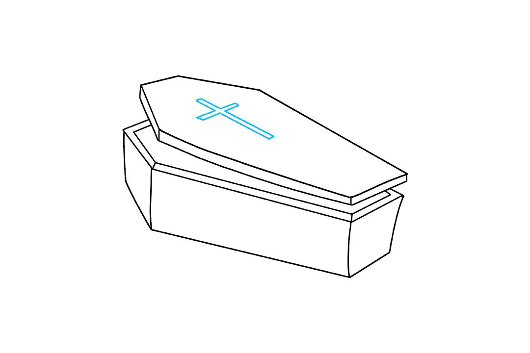 国外棺材的画法-图5