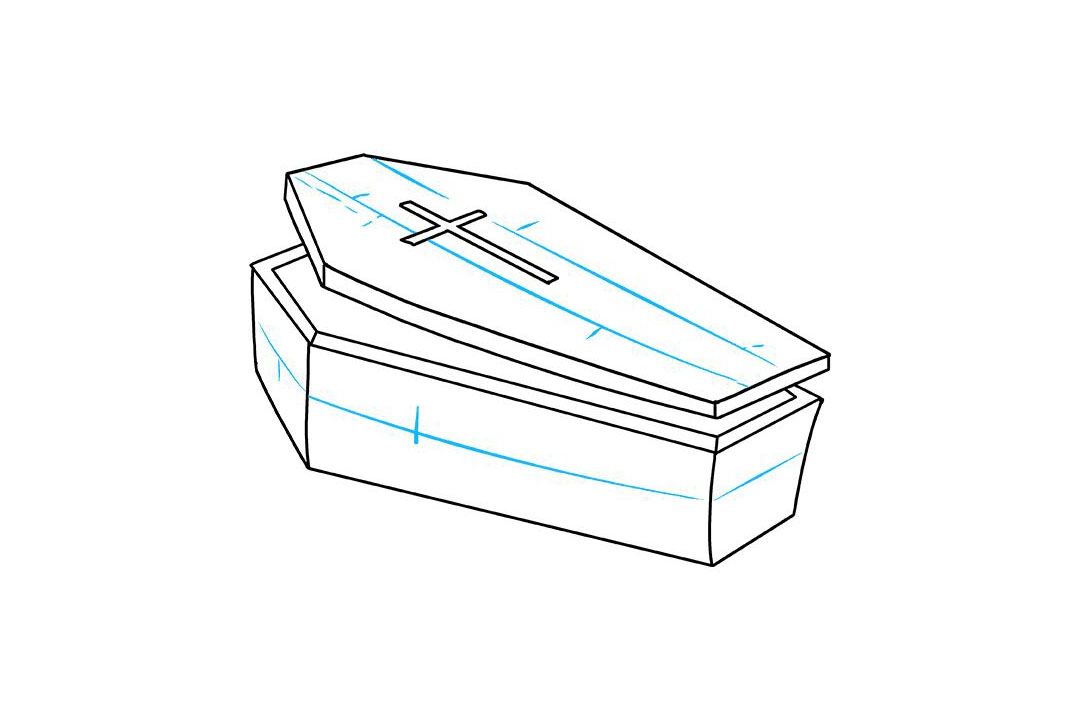 国外棺材的画法-图6