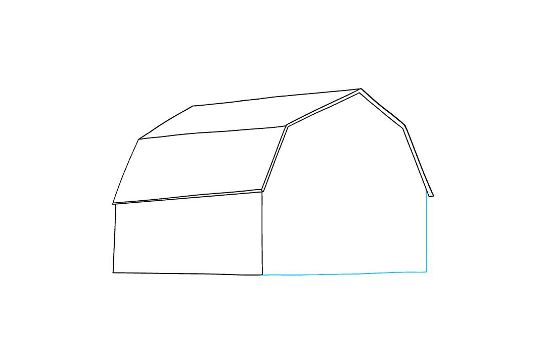 国外谷仓的画法-图5