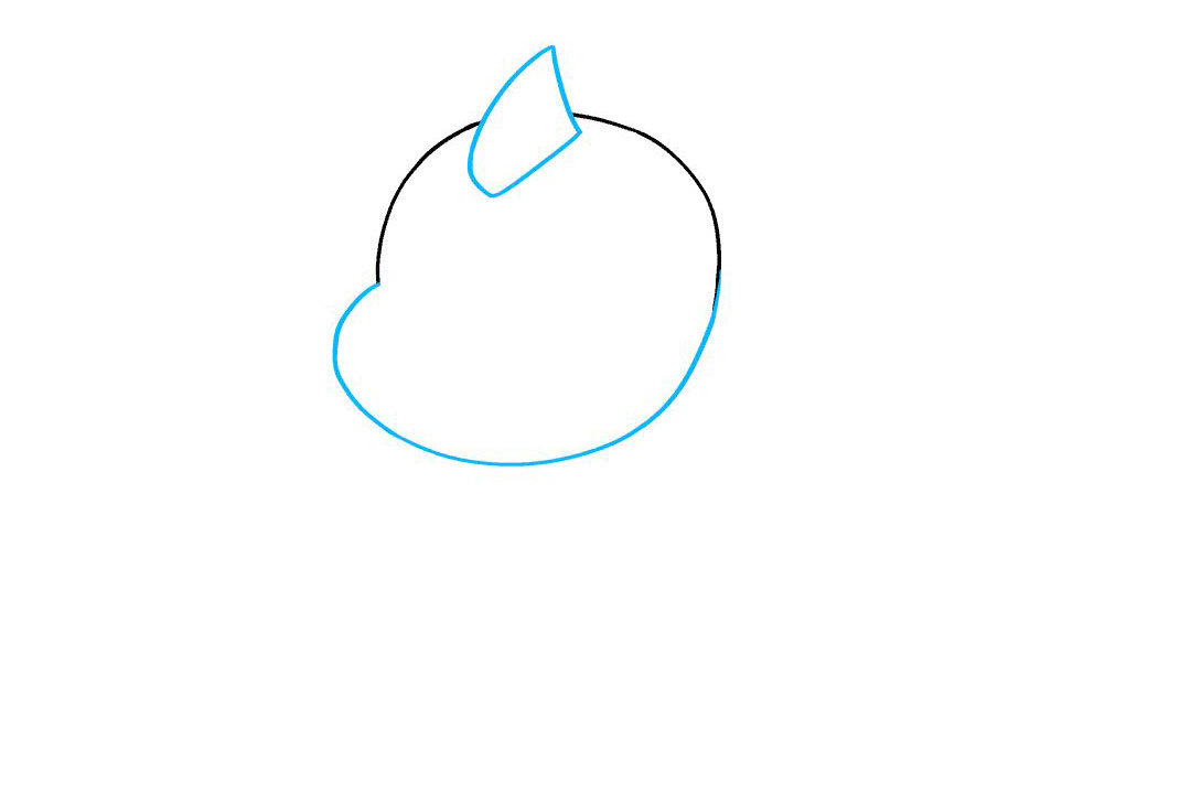 如何画卡通小青龙简笔画-图2