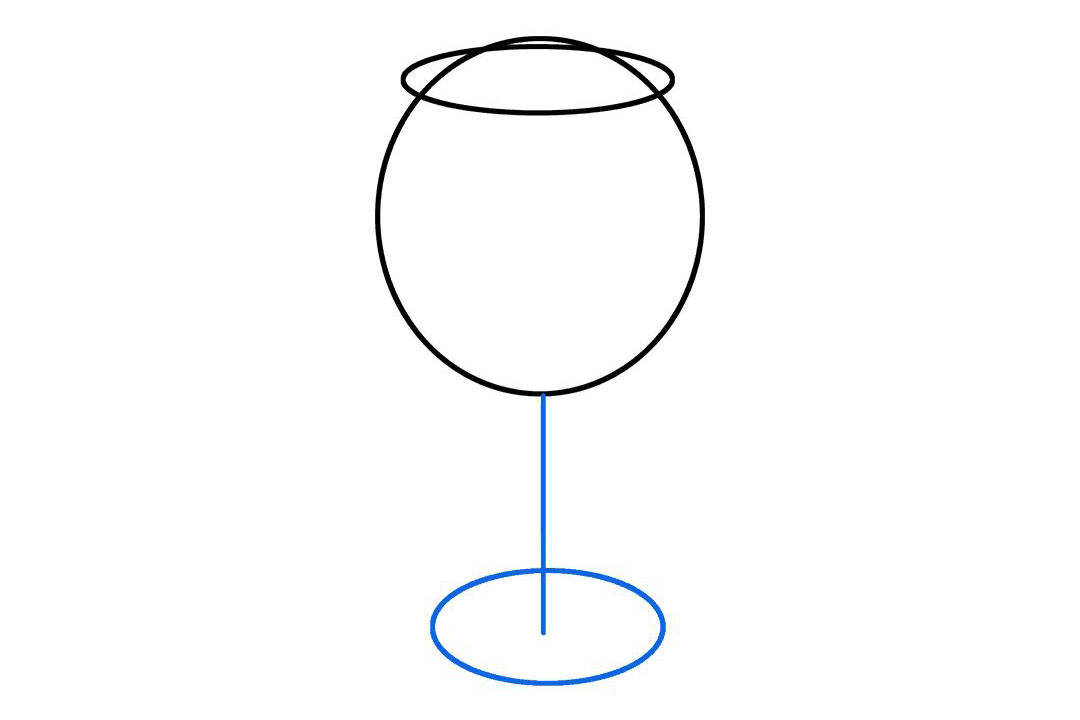 红酒杯怎么画-图3