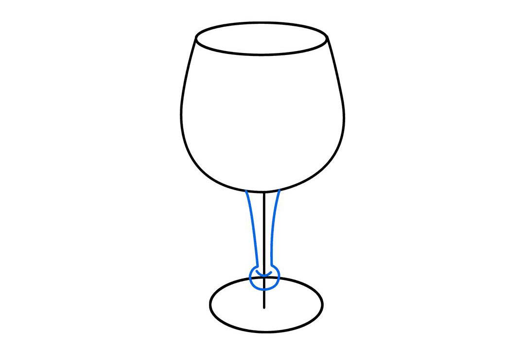 红酒杯怎么画-图6