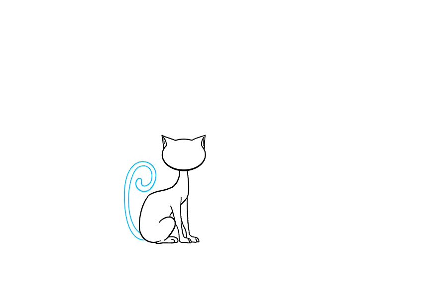 如何画一只黑猫-图5