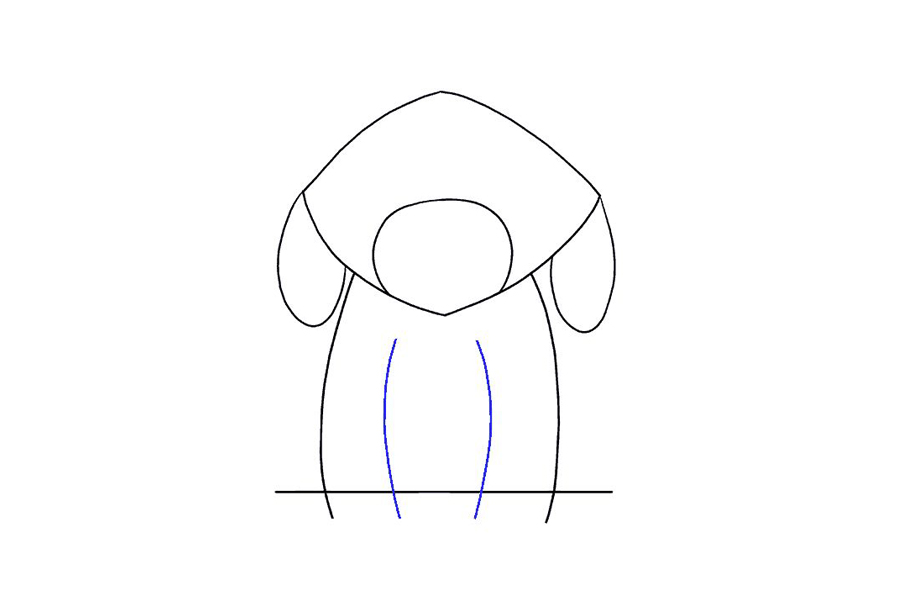 如何画一只简单的狗-图7