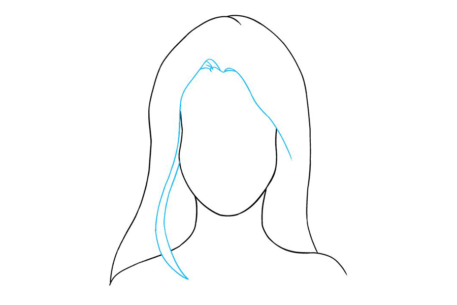 如何画美女头像-图5