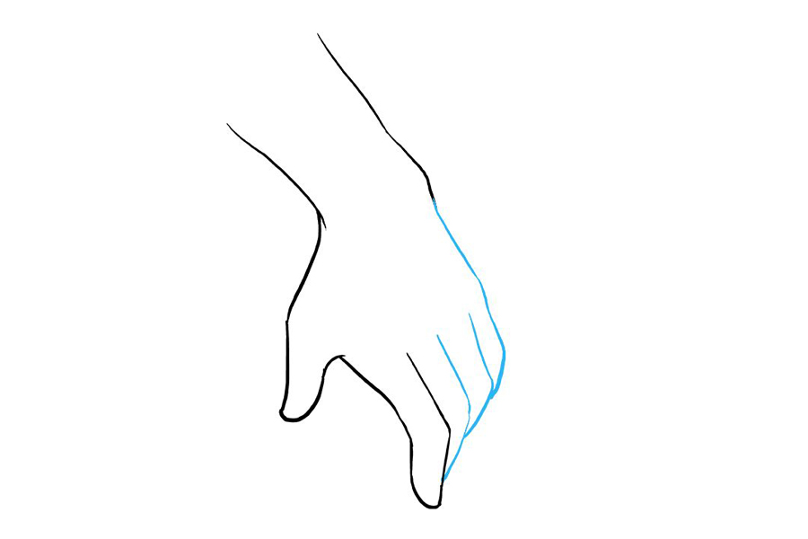 如何画牵手-图4