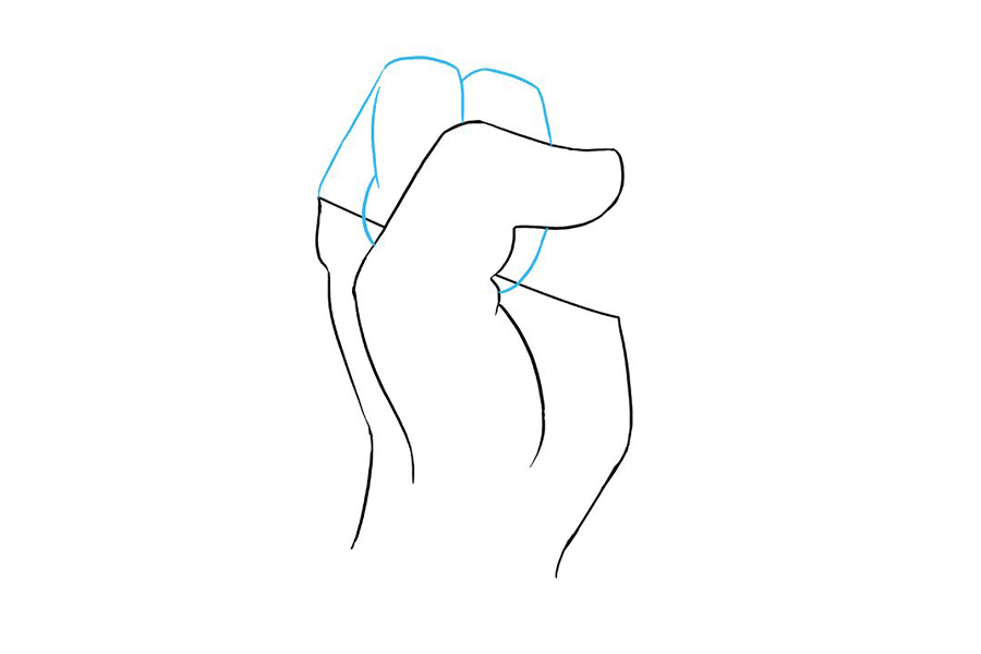 如何画拳头-图5