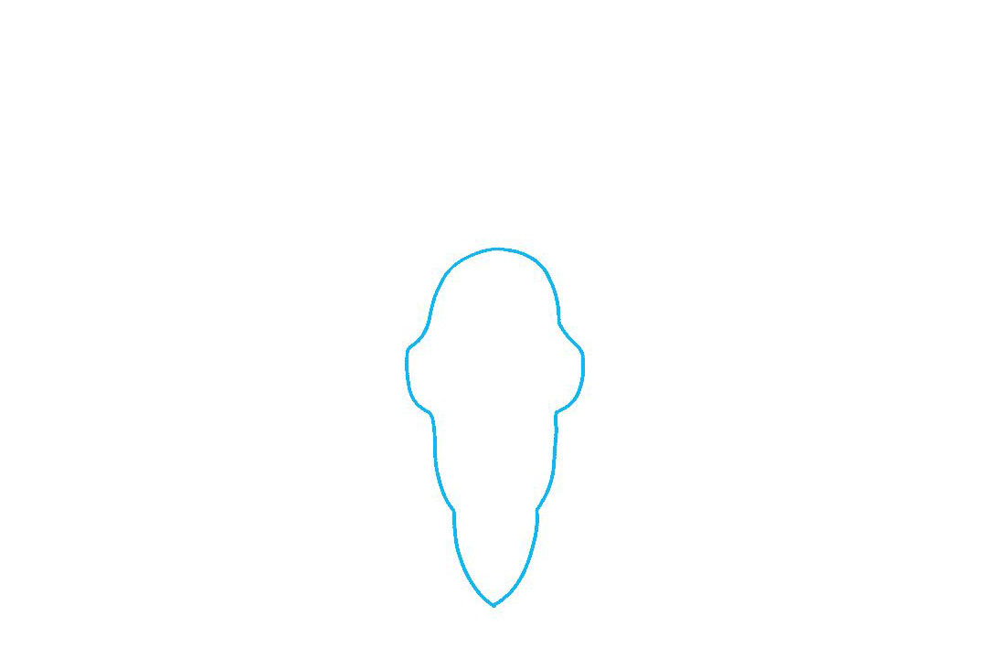 鹿的头骨怎么画-图1