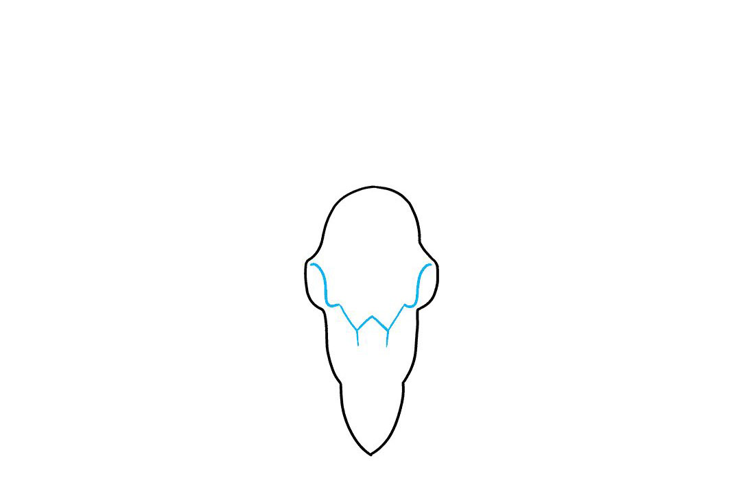 鹿的头骨怎么画-图2