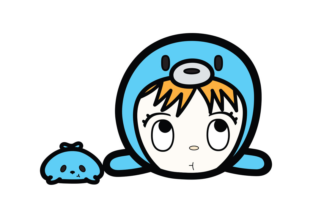 如何画可爱的卡通小女孩-图5