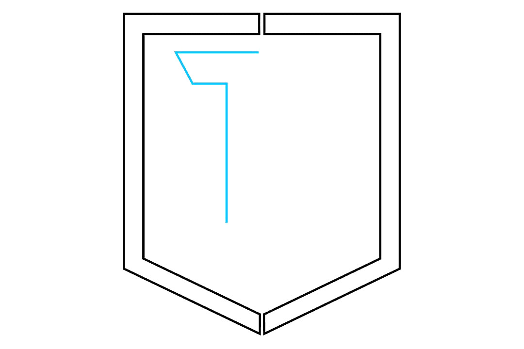 正义联盟标志怎么画-图5