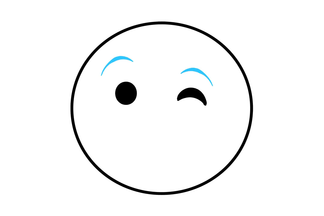 微笑表情怎么画-图3