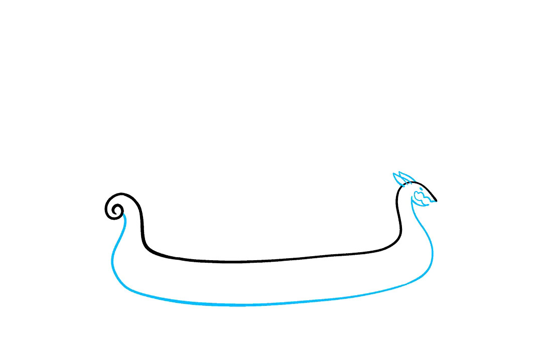 如何画海盗船简笔画-图2