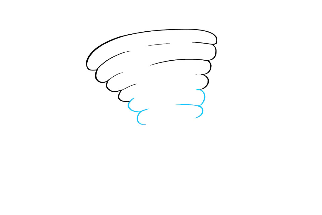 如何画龙卷风简笔画-图3