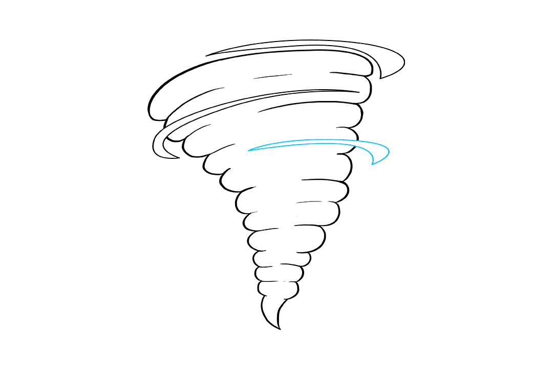 如何画龙卷风简笔画-图8