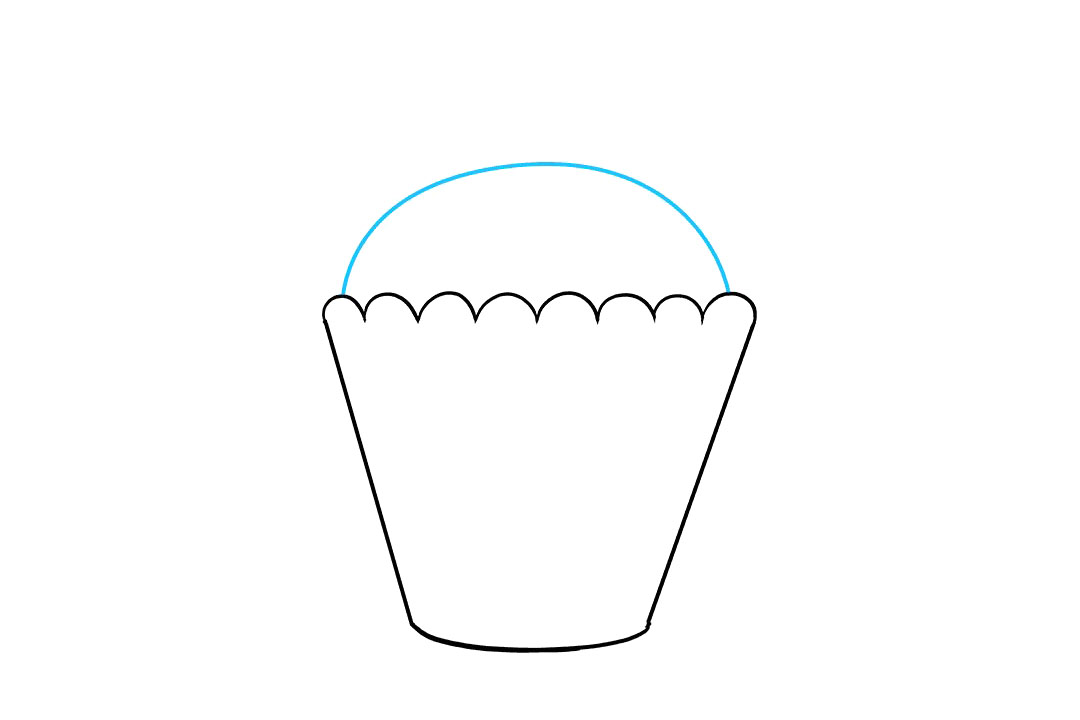 如何画纸杯蛋糕简笔画-图6