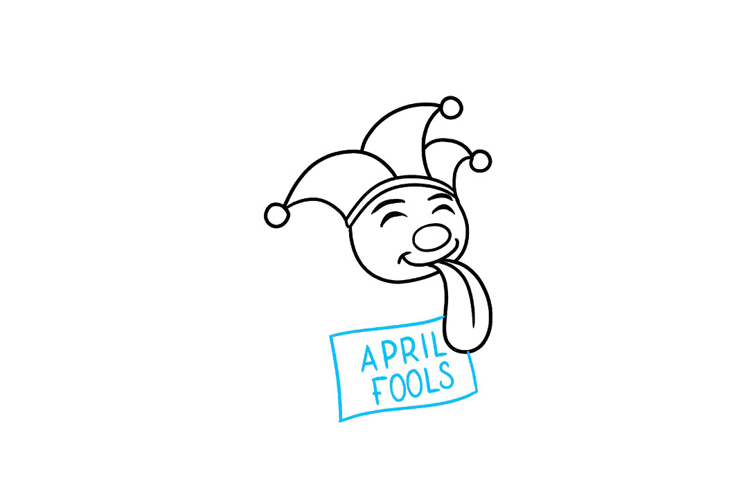 愚人节惊喜礼物简笔画-图3