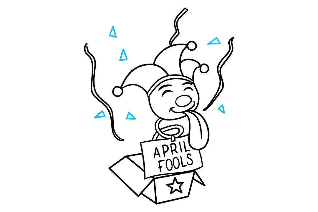 愚人节惊喜礼物简笔画-图9