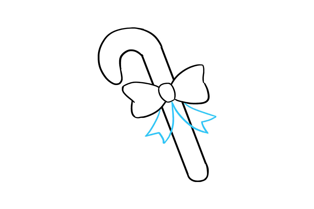 圣诞节糖果怎么画-图7