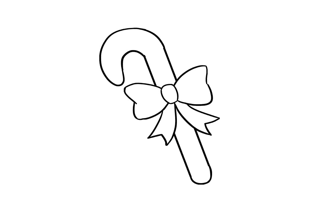 圣诞节糖果怎么画-图8