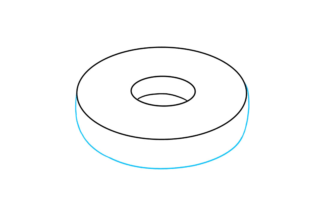 甜甜圈怎么画-图3