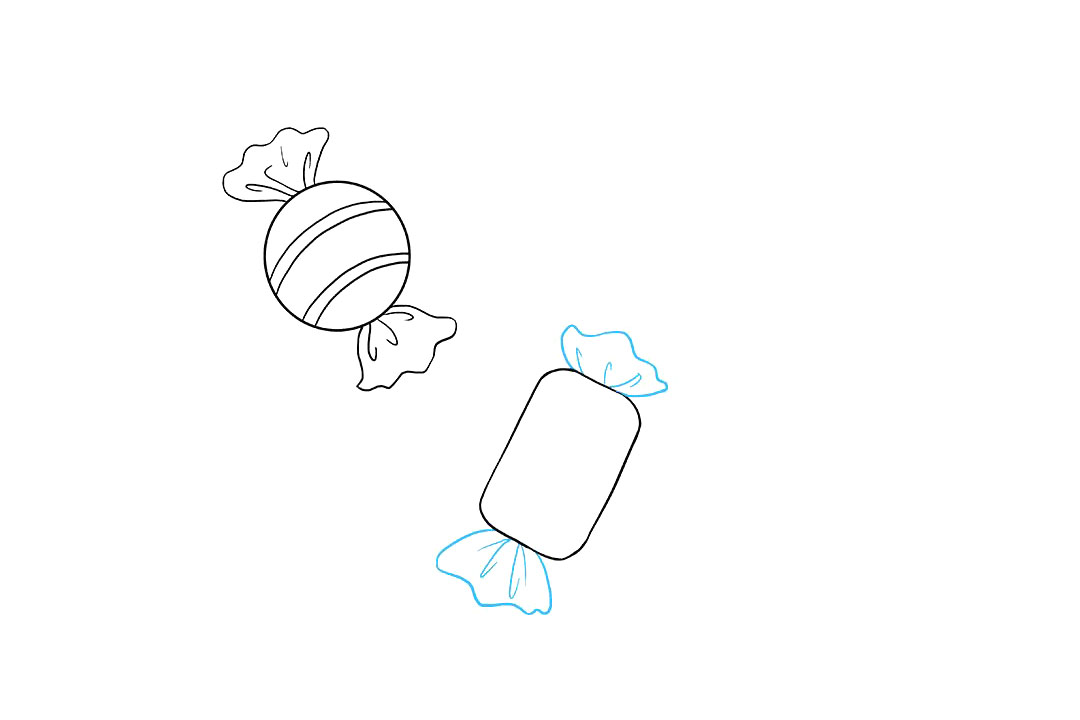 圣诞节糖果怎么画-图5