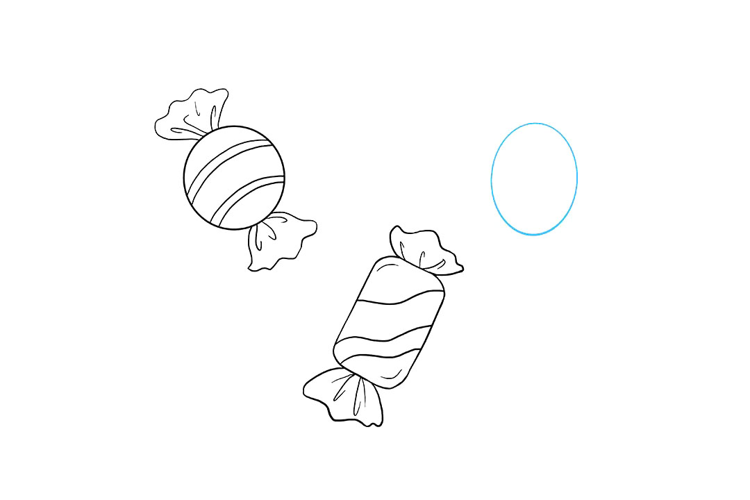 圣诞节糖果怎么画-图7