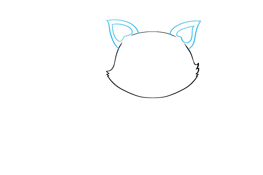怎样画狐狸宝宝-图2