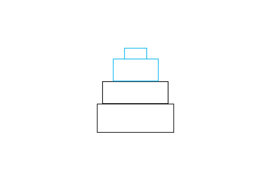 生日蛋糕怎么画-图2