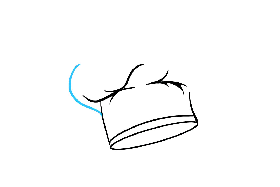 如何画厨师帽怎么画-图6