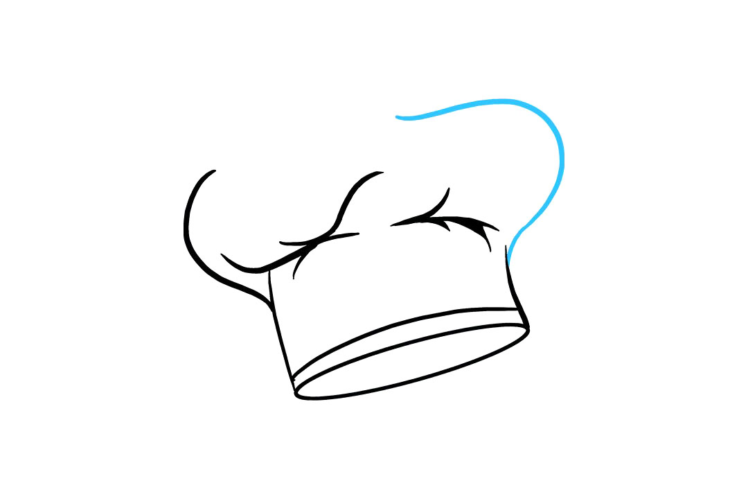 如何画厨师帽怎么画-图7