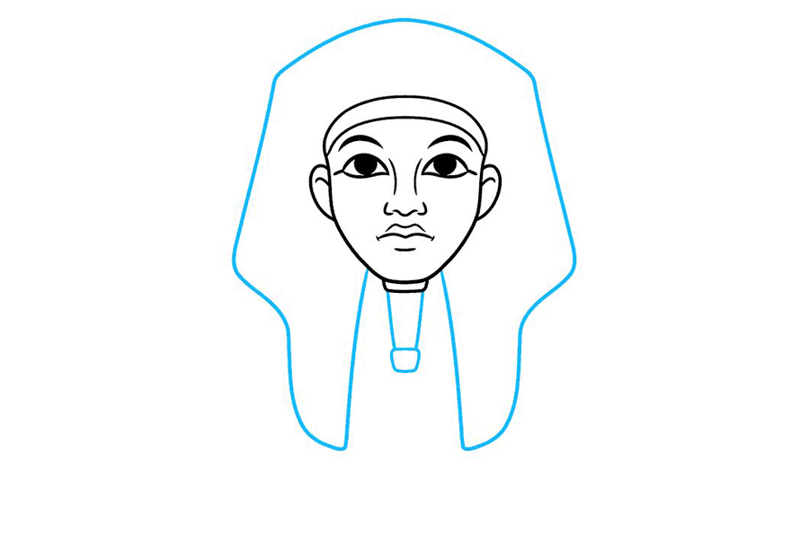 如何画图坦卡蒙-图4