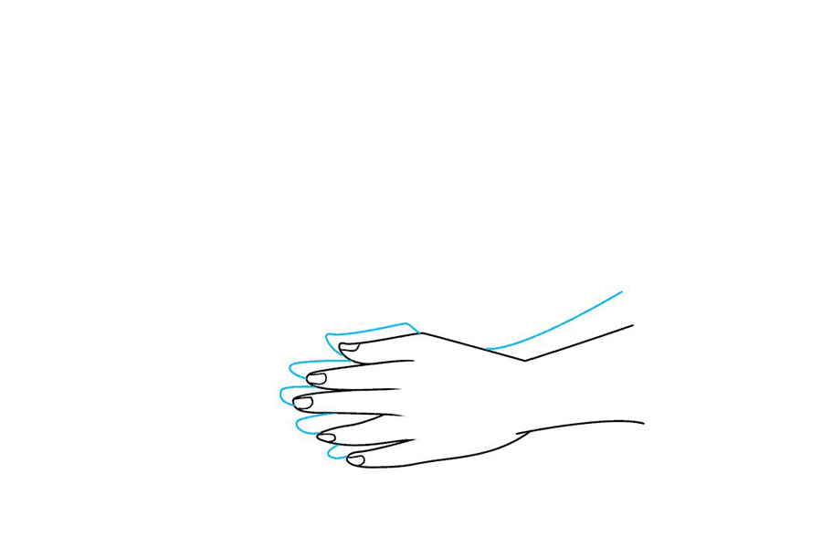 如何画洗手画-图3