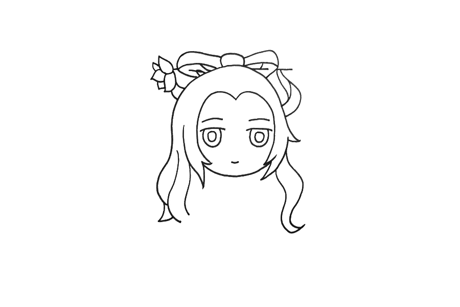 貂蝉怎么画-图2