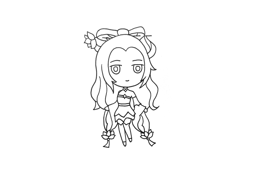 貂蝉怎么画-图4