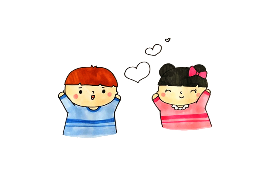 七夕人物简笔画-图4