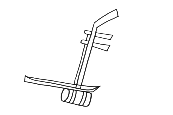 二胡怎么画-图3