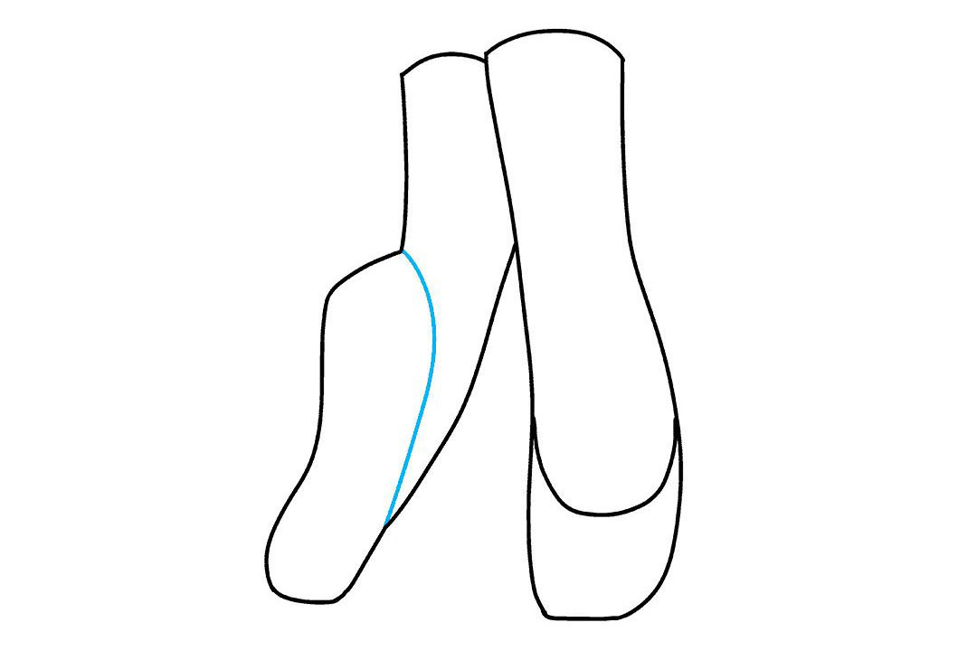 芭蕾舞鞋怎么画-图4