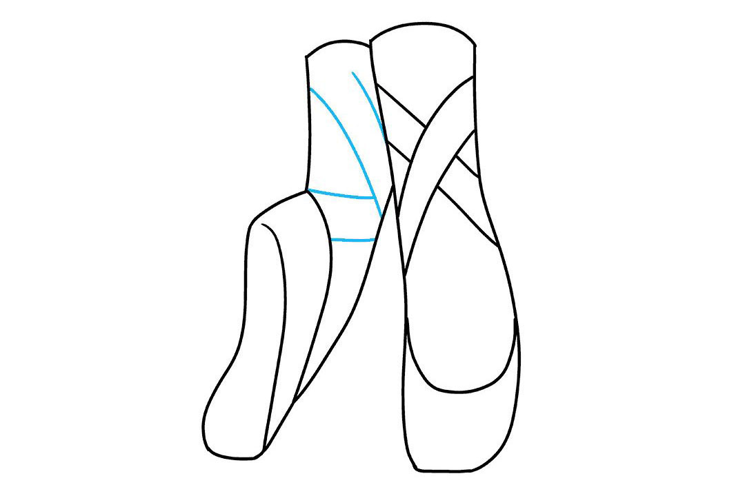 芭蕾舞鞋怎么画-图7