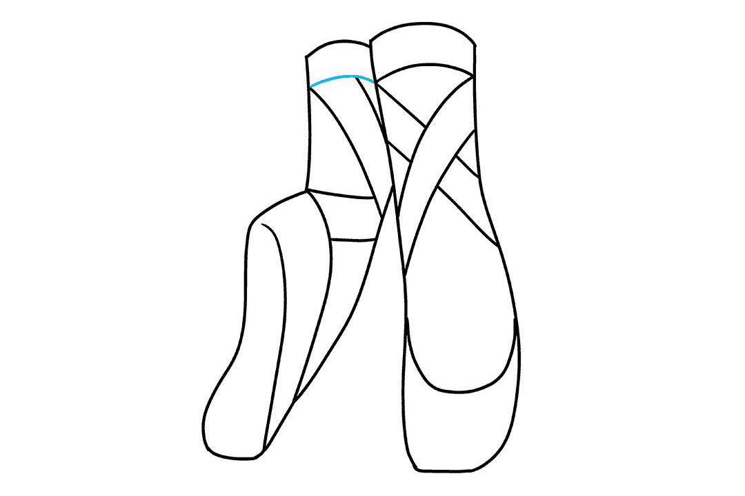 芭蕾舞鞋怎么画-图9