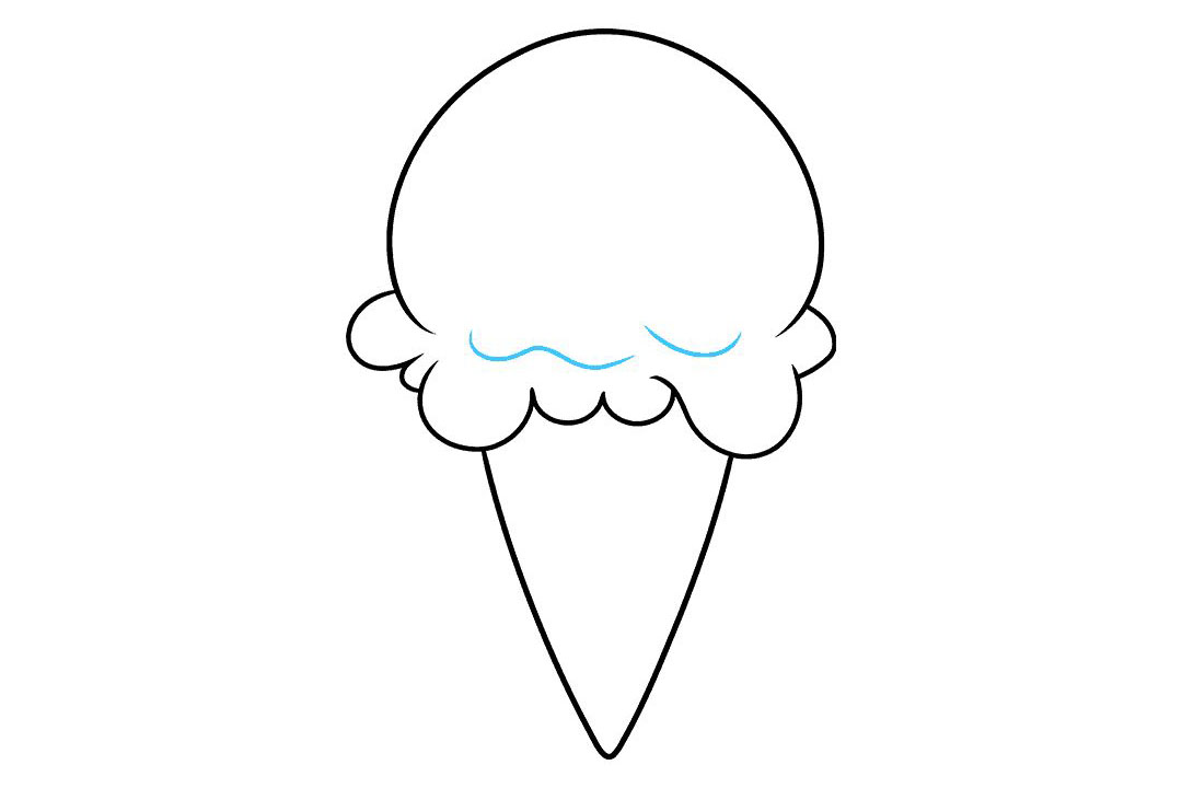 如何画薄荷巧克力冰淇淋-图5