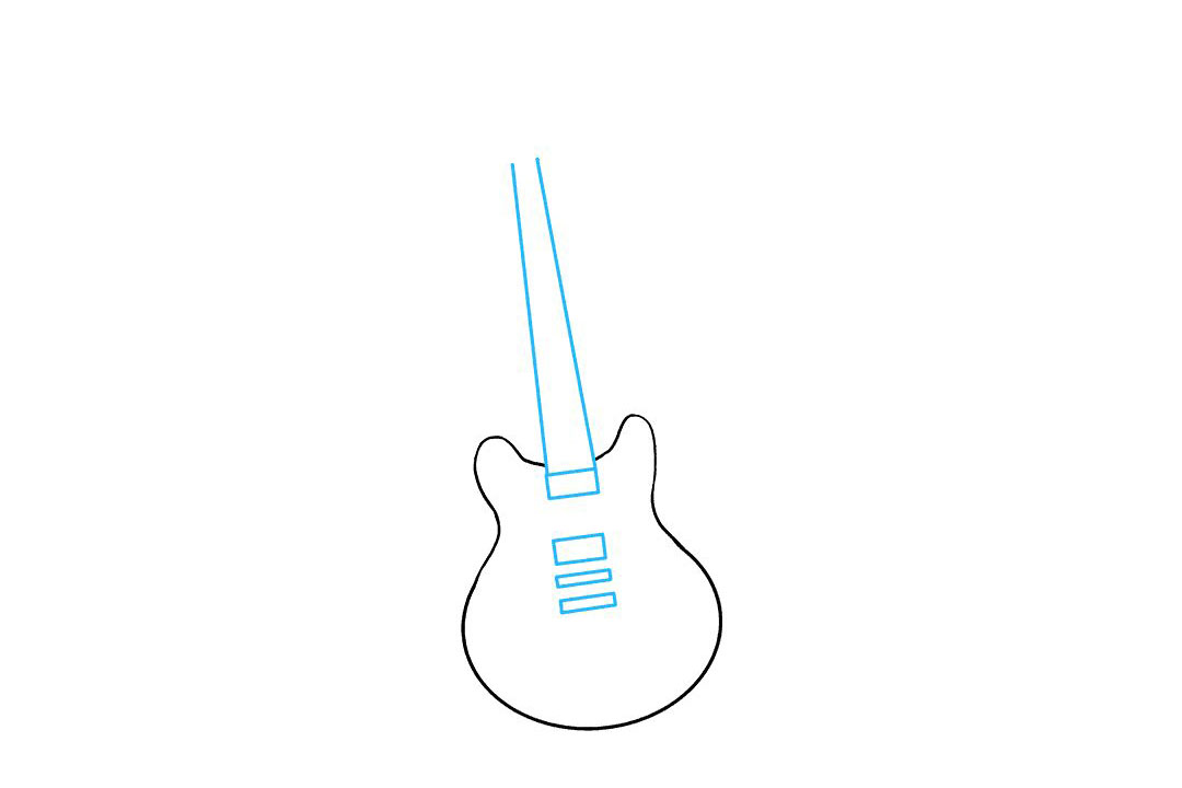 电吉他怎么画-图5